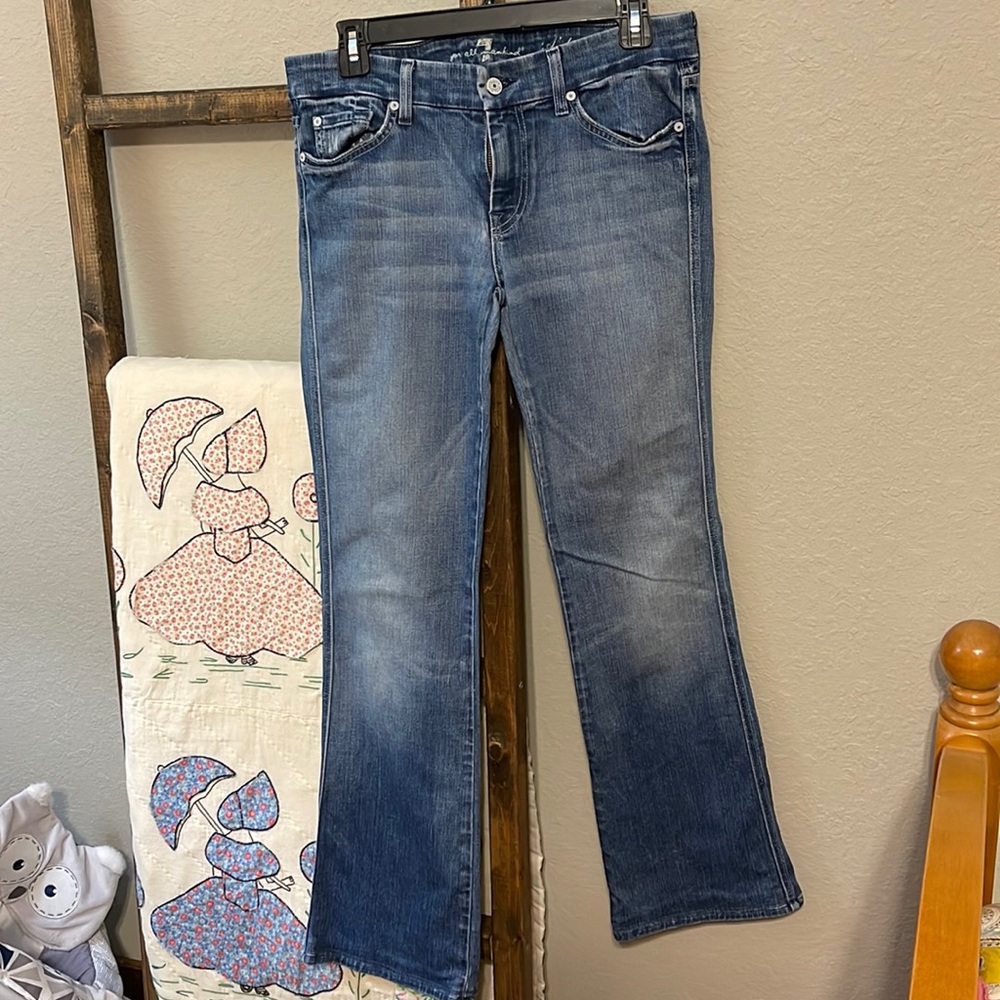 7 FOR ALL MANKIND jeans size 29 inseam 30